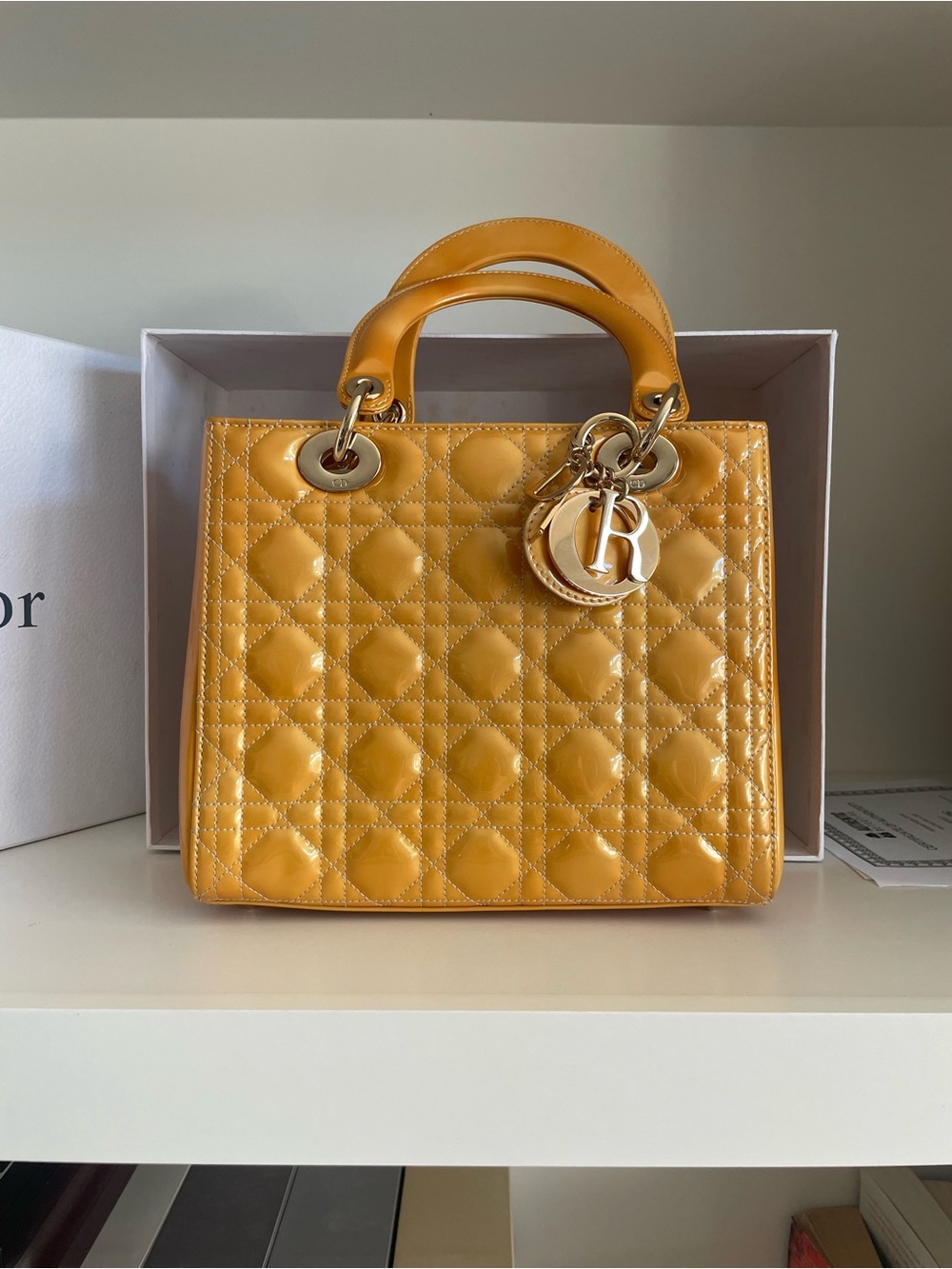 Lady Dior tote